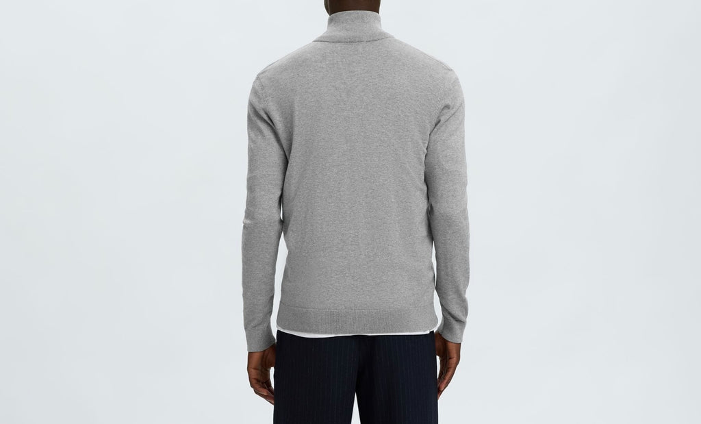 100% Cotton Cardigan Zip-Up