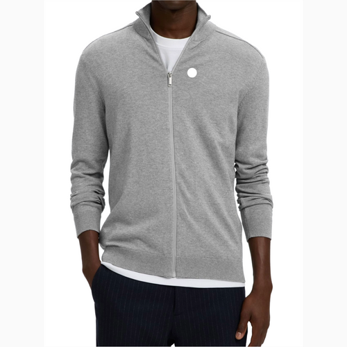 100% Cotton Cardigan Zip-Up